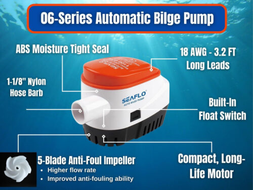 bilge pump seaflo g1100 06