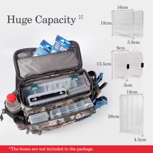 multi functional fishing tackle bag