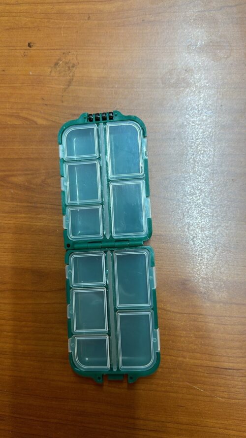 small plastic tackle organizer 6 pack small fishing tackle boxes